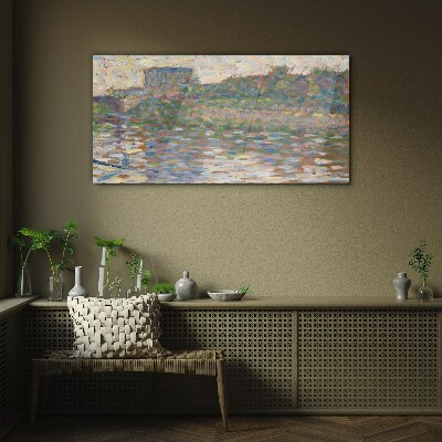 Tableau verre imprimé Reflets sur l'eau
