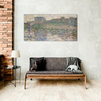 Tableau verre imprimé Reflets sur l'eau