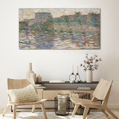 Tableau verre imprimé Reflets sur l'eau