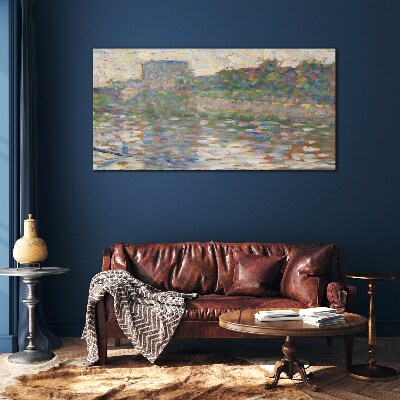 Tableau verre imprimé Reflets sur l'eau