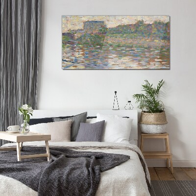 Tableau verre imprimé Reflets sur l'eau