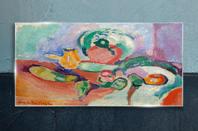 Tableau photo sur verre Nature morte en couleur