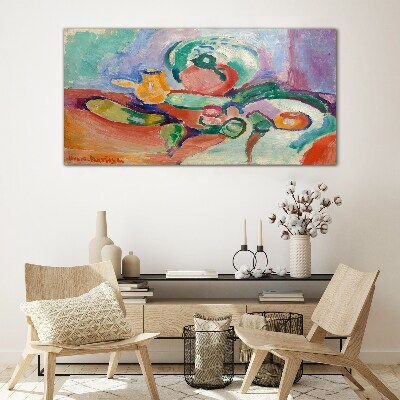 Tableau photo sur verre Nature morte en couleur