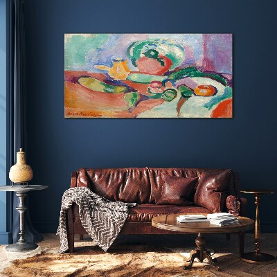 Tableau photo sur verre Nature morte en couleur