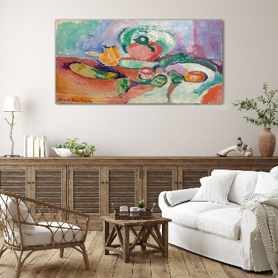 Tableau photo sur verre Nature morte en couleur