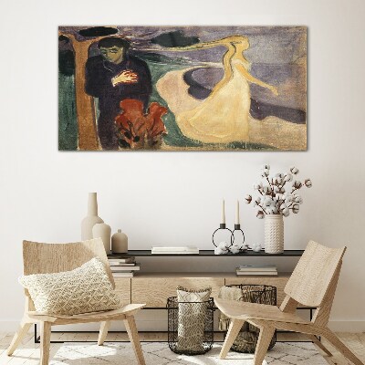 Tableau verre imprimé Amour et désir