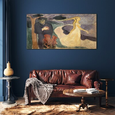 Tableau verre imprimé Amour et désir