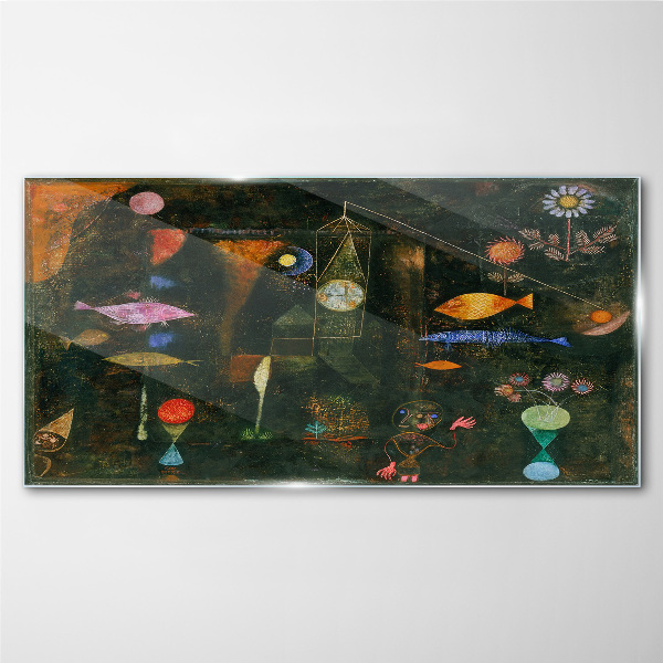 Tableau verre imprimé Le monde fantastique des créatures sous-marines