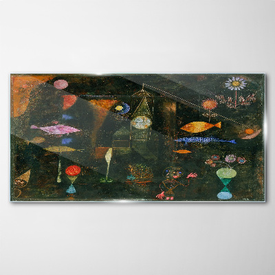 Tableau verre imprimé Le monde fantastique des créatures sous-marines