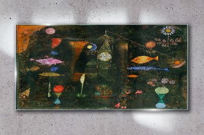 Tableau verre imprimé Le monde fantastique des créatures sous-marines