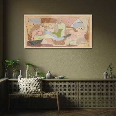 Tableau en verre Paysage abstrait d'émotions