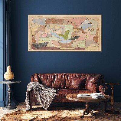 Tableau en verre Paysage abstrait d'émotions