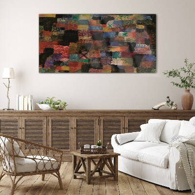 Tableau imprimé sur verre Mosaïques colorées