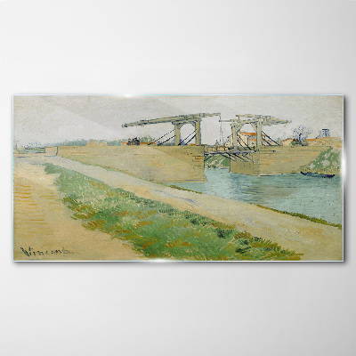 Tableau verre imprimé Ponts sur l'eau