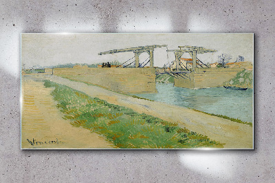 Tableau verre imprimé Ponts sur l'eau