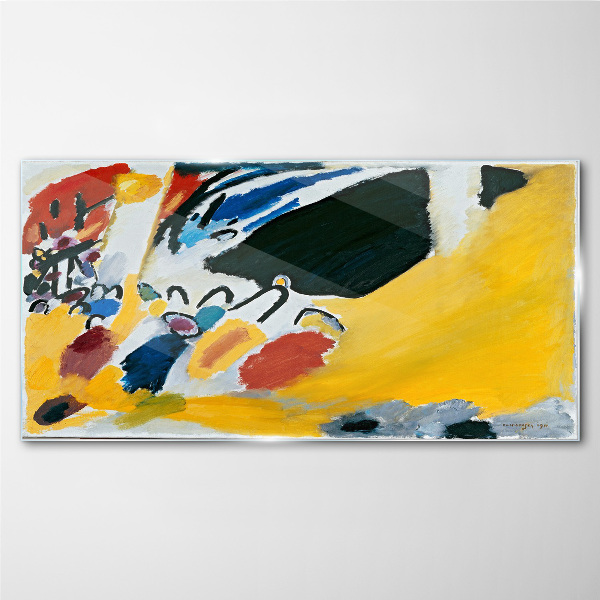 Tableau imprimé sur verre Couleurs en mouvement