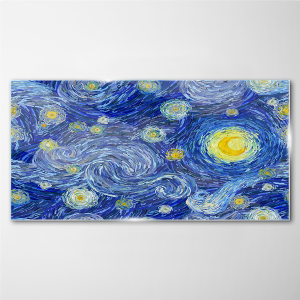 Tableau verre imprimé Nuit étoilée
