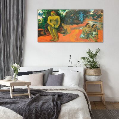 Tableau verre imprimé Nef Te Pape Nef Paul Gauguin