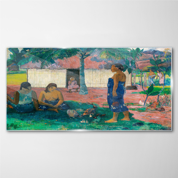 Tableau verre imprimé Détendez-vous dans un jardin tropical