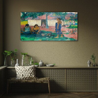 Tableau verre imprimé Détendez-vous dans un jardin tropical