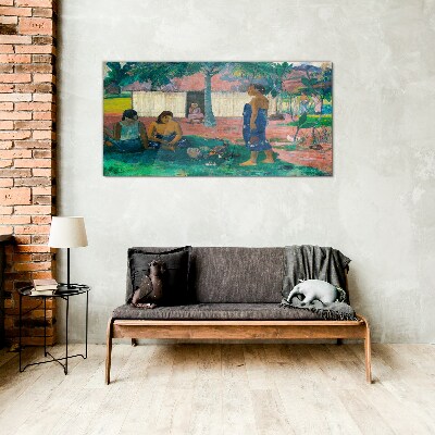 Tableau verre imprimé Détendez-vous dans un jardin tropical