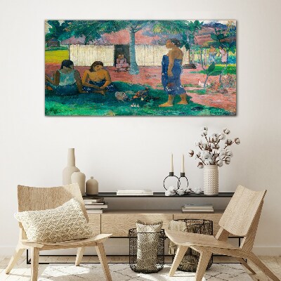 Tableau verre imprimé Détendez-vous dans un jardin tropical