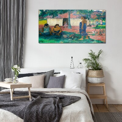 Tableau verre imprimé Détendez-vous dans un jardin tropical