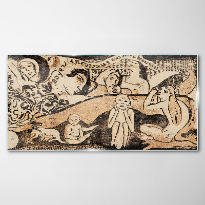 Tableau imprimé sur verre Réflexions sur l'existence humaine