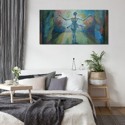 Tableau photo sur verre Une danseuse dans une danse de ballet