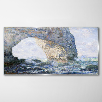 Tableau en verre La Manneporte Monet