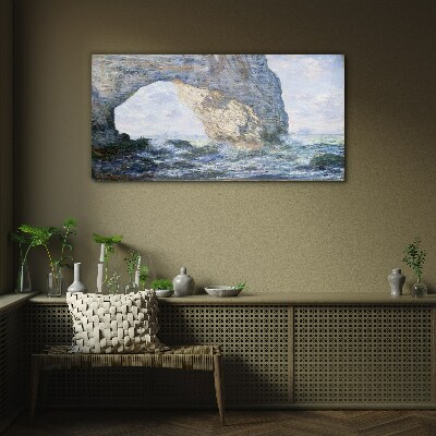 Tableau en verre La Manneporte Monet