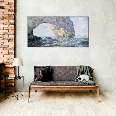 Tableau en verre La Manneporte Monet