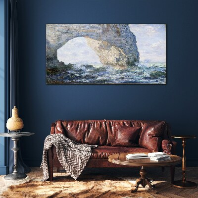 Tableau en verre La Manneporte Monet