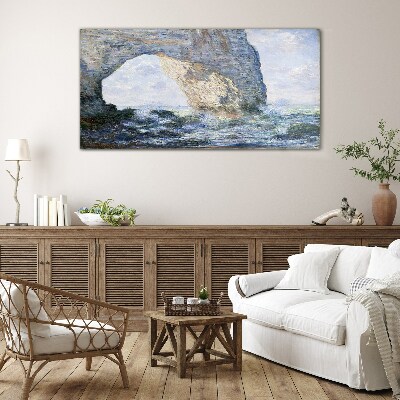 Tableau en verre La Manneporte Monet