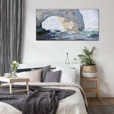 Tableau en verre La Manneporte Monet