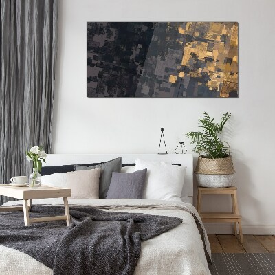 Tableau photo sur verre Blocs de couleurs abstraits