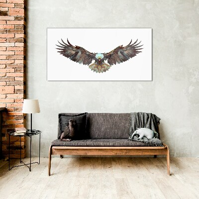 Tableau verre imprimé Héraut du vent