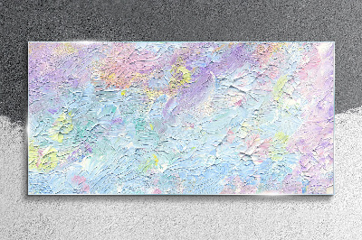 Tableau imprimé sur verre Paysage pastel d'émotions