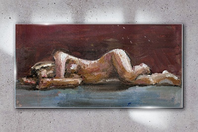Tableau verre imprimé Un moment intime