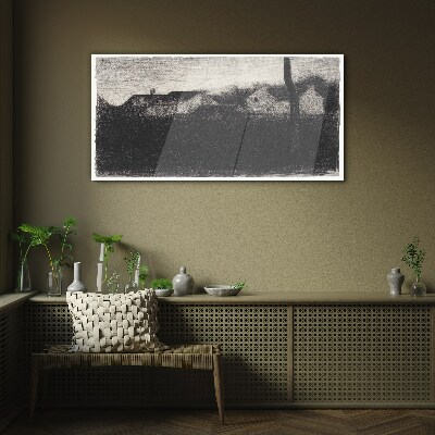 Tableau imprimé sur verre Le calme avant la tempête