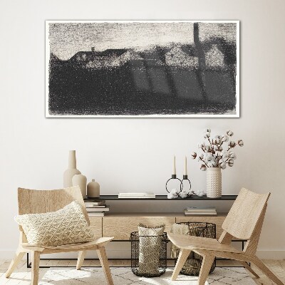 Tableau imprimé sur verre Le calme avant la tempête