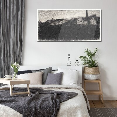 Tableau imprimé sur verre Le calme avant la tempête