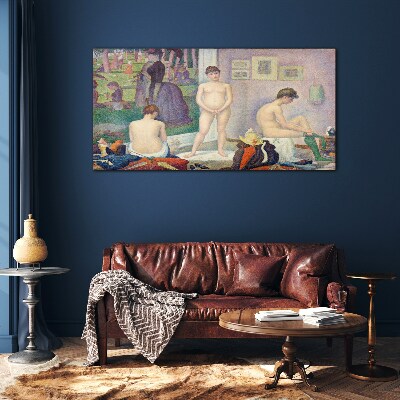Tableau photo sur verre Moments intimes dans le jardin