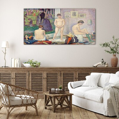 Tableau photo sur verre Moments intimes dans le jardin