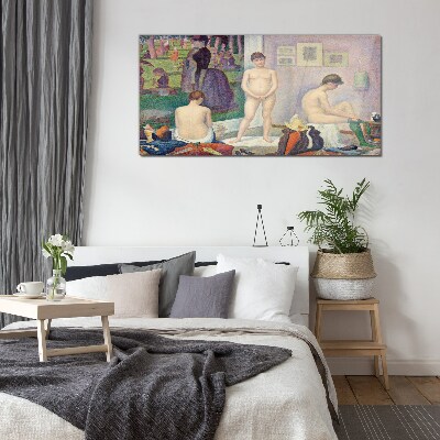 Tableau photo sur verre Moments intimes dans le jardin