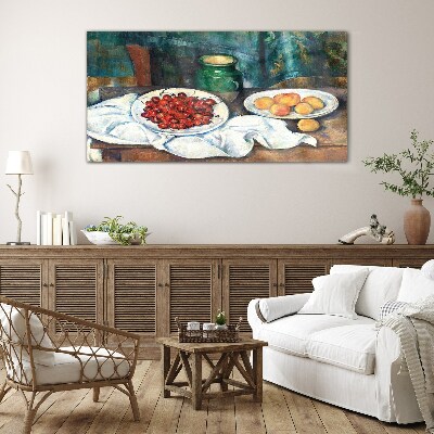 Tableau photo sur verre Nature morte aux fruits