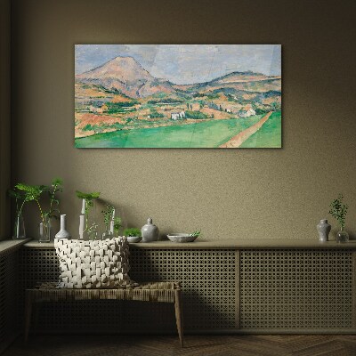 Tableau photo sur verre Paysage de montagne