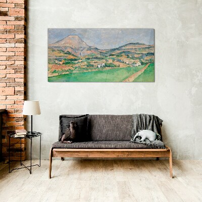 Tableau photo sur verre Paysage de montagne