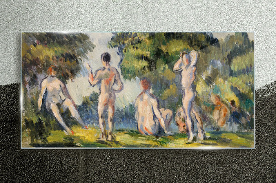 Tableau imprimé sur verre Rencontre d'été dans la nature
