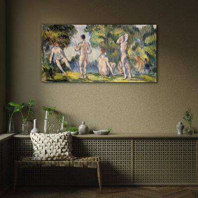 Tableau imprimé sur verre Rencontre d'été dans la nature